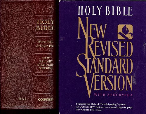 9780195283440: New Revised Standard Bible, Pocket Edition, No 9614A, Burgundy With Apocrypha