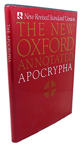 9780195283686: The New Oxford Annotated Apocrypha, New Revised Standard Version