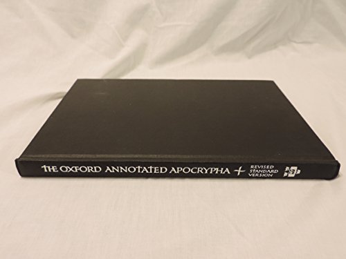 9780195283730: Oxford Annotated Apocrypha: Revised Standard Version