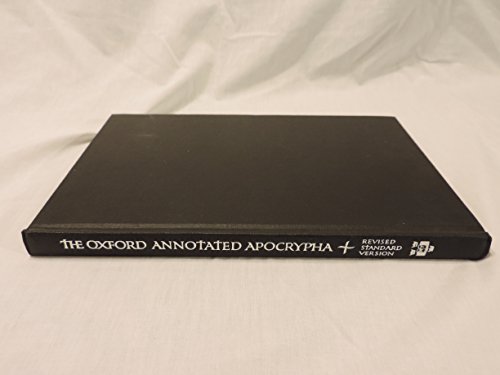 Oxford Annotated Apocrypha: Revised Standard Version - Bruce M. Metzger