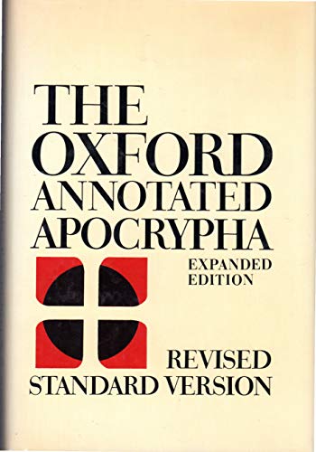 Imagen de archivo de Oxford Annotated Apocrypha: The Apocrypha of the Old Testament a la venta por Half Price Books Inc.