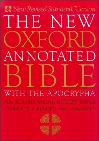 Stock image for The New Oxford Annotated Bible with the Apocrypha, New Revised Standard Version Metzger, Bruce M. and Murphy, Roland E. for sale by tttkelly1