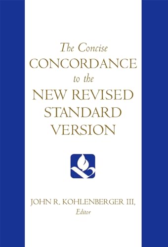 Imagen de archivo de The Concise Concordance to the New Revised Standard Version a la venta por SecondSale