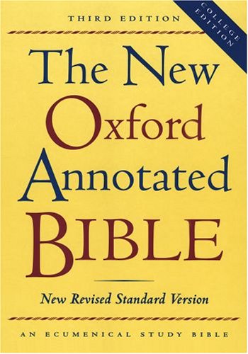 9780195284836: The New Oxford Annotated Bible, New Revised Standard Version, Third Edition (Hardcover College Edition 9720)