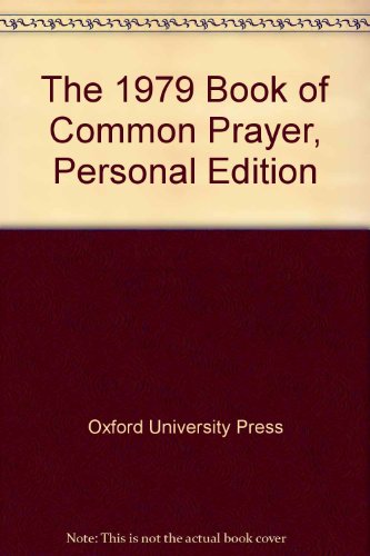 Beispielbild fr The 1979 Book of Common Prayer, Personal Edition zum Verkauf von Wonder Book