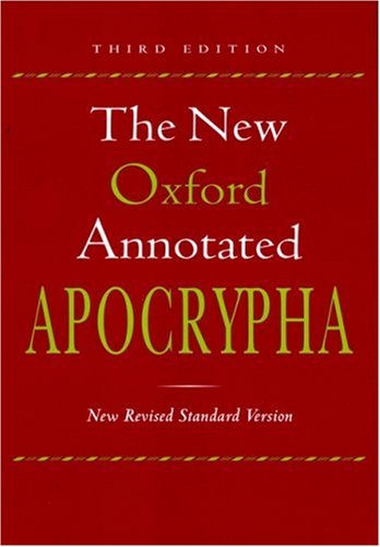 9780195288001: The New Oxford Annotated Apocrypha, New Revised Standard Version, Third Edition (Hardcover 9710)