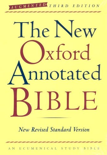 Stock image for The New Oxford Annotated Bible: New Revised Standard Version, Augmented for sale by Revaluation Books