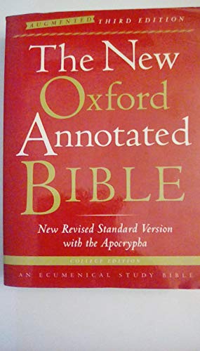 9780195288834: The New Oxford Annotated Bible with the Apocrypha