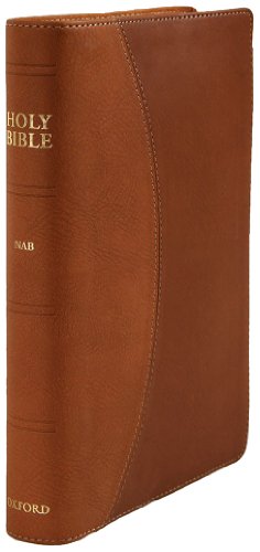 9780195289039: Holy Bible: New American Bible, Black burgundy Bonded Leather, Basketweave, Thumb Index, Reader's Edition