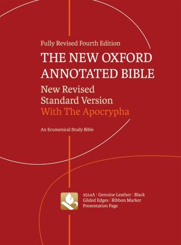 Beispielbild fr The New Oxford Annotated Bible with Apocrypha: New Revised Standard Version zum Verkauf von Zoom Books Company