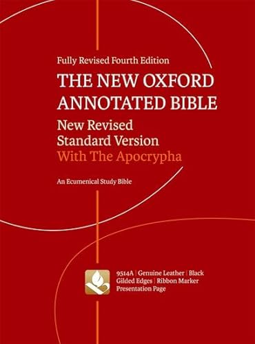 The New Oxford Annotated Bible with Apocrypha: New Revised Standard Version (9780195289572) by Coogan, Michael D.; Brettler, Marc Z.; Newsom, Carol