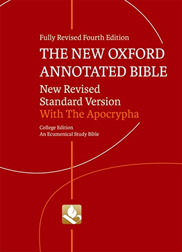 Imagen de archivo de The New Oxford Annotated Bible with Apocrypha: New Revised Standard Version, College Edition a la venta por Ergodebooks