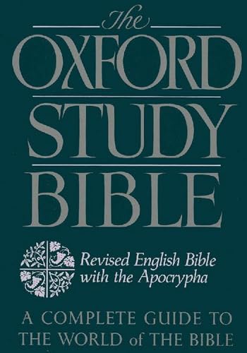 Imagen de archivo de The Oxford Study Bible: Revised English Bible with the Apocrypha a la venta por GF Books, Inc.