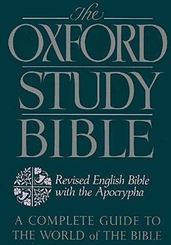 9780195290004: The Oxford Study Bible: Revised English Bible with Apocrypha: Revised English Bible With the Apocrypha