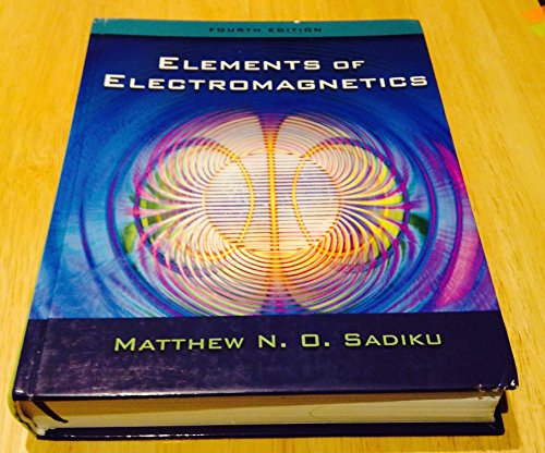 Beispielbild fr Elements of Electromagnetics (The ^AOxford Series in Electrical and Computer Engineering) zum Verkauf von Once Upon A Time Books