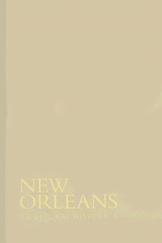 9780195301359: New Orleans: A Cultural History (Cityscapes)