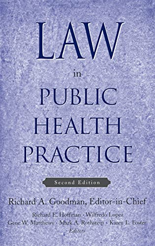 Imagen de archivo de Law in Public Health Practice a la venta por Better World Books