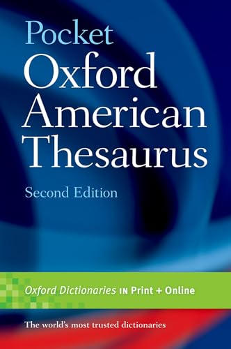 Beispielbild fr Pocket Oxford American Thesaurus, 2e zum Verkauf von Better World Books