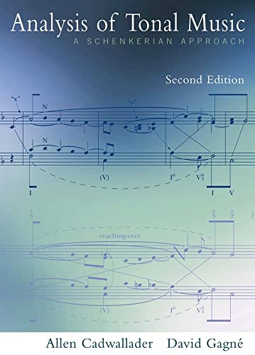 9780195301762: Analysis of Tonal Music: A Schenkerian Approach