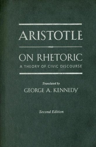 Stock image for On Rhetoric: A Theory of Civic Discourse for sale by ThriftBooks-Dallas