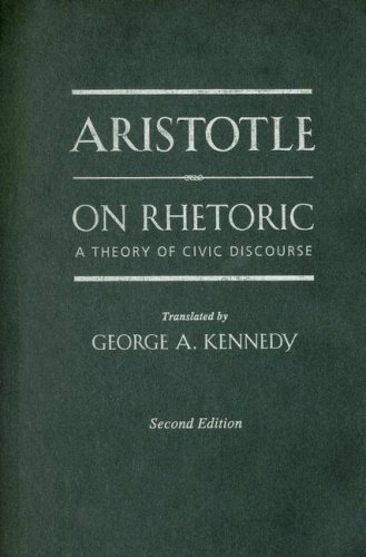 9780195305081: On Rhetoric: A Theory of Civic Discourse