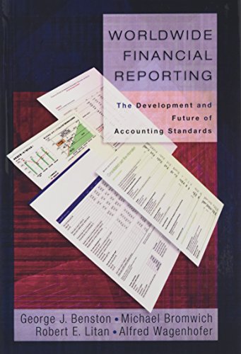 Stock image for Worldwide Financial Reporting : The Development and Future of Accounting Standards for sale by Better World Books