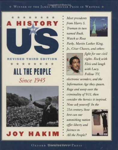 All the People: Since 1945 (A History of Us) (9780195307375) by Hakim, Joy