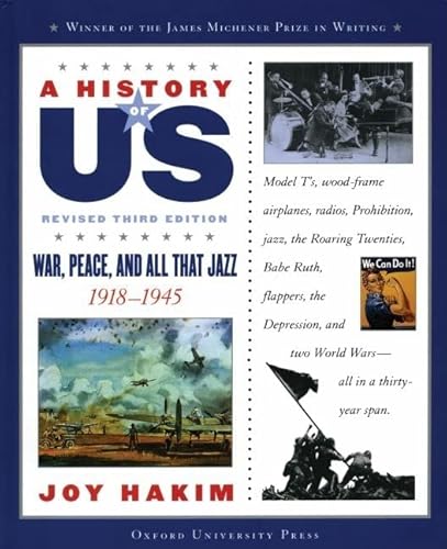 9780195307382: A History of Us: War, Peace, and All That Jazz: 1918-1945a History of Us Book Nine (A ^Ahistory of Us)