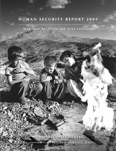 Imagen de archivo de Human Security Report 2005 a la venta por Blackwell's