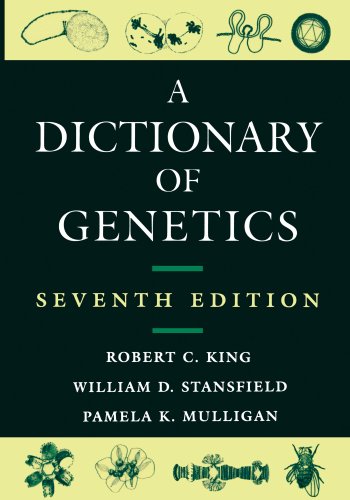 Imagen de archivo de A Dictionary of Genetics a la venta por WorldofBooks
