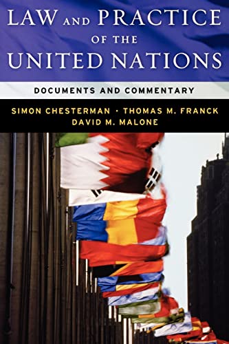 Imagen de archivo de Law and Practice of the United Nations: Documents and Commentary a la venta por Bellwetherbooks