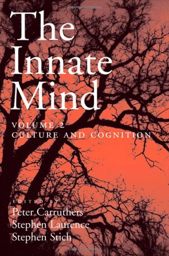 9780195310139: The Innate Mind: Culture And Cognition