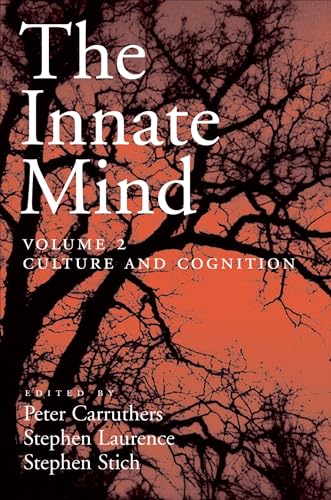 Stock image for The Innate Mind: Volume 2: Culture and Cognition (Evolution and Cognition Series) for sale by Chiron Media