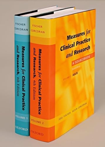 9780195314908: Measures for Clinical Practice and Research: A Sourcebook, 2-Volume Set