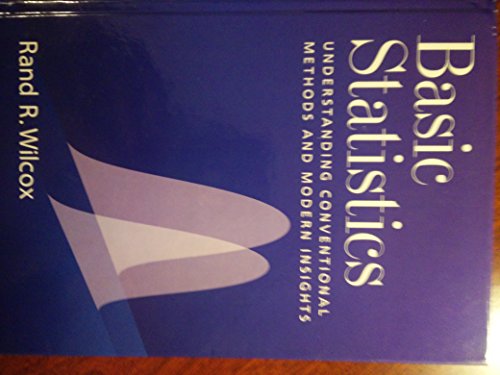 Imagen de archivo de Basic Statistics: Understanding Conventional Methods and Modern Insights a la venta por ThriftBooks-Dallas