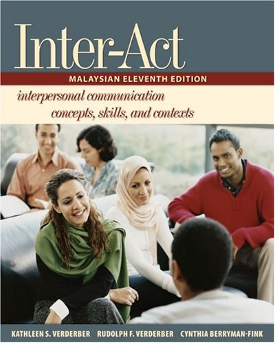 9780195322538: INTER-ACT: INTERPERSONAL COMMUNICATION CONCEPTS, SKILLS, AND CONTEXTS.