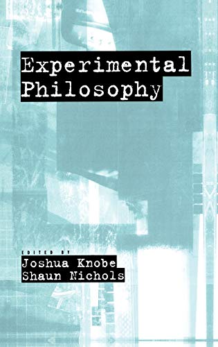 Beispielbild fr Experimental Philosophy zum Verkauf von ThriftBooks-Atlanta