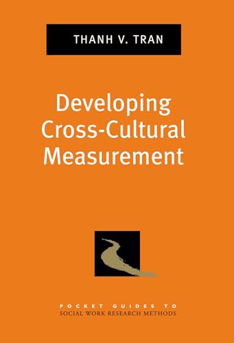 Stock image for Developing Cross-Cultural Measurement for sale by Better World Books: West
