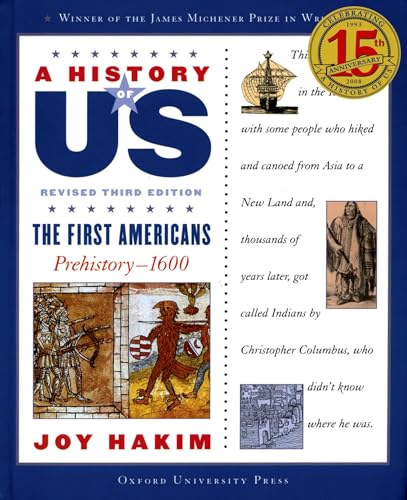 Beispielbild fr A History of US: The First Americans: Prehistory-1600 A History of US Book One (A History of US, 1) zum Verkauf von Robinson Street Books, IOBA