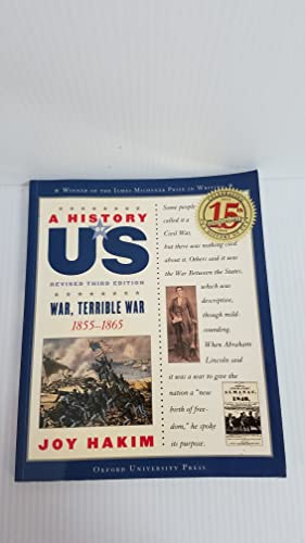 Stock image for A History of US: War, Terrible War: 1855-1865 A History of US Book Six (A History of US (6)) for sale by SecondSale
