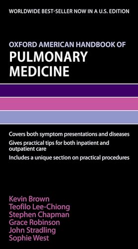 Beispielbild fr Oxford American Handbook of Pulmonary Medicine zum Verkauf von Better World Books