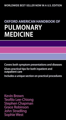 Stock image for Oxford American Handbook of Pulmonary Medicine (Oxford American Handbooks of Medicine) for sale by Bellwetherbooks