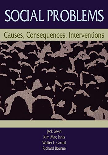 Imagen de archivo de Social Problems: Causes, Consequences, Interventions a la venta por Prometei Books