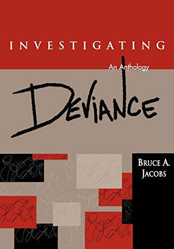 Imagen de archivo de Investigating Deviance: An Anthology a la venta por Ergodebooks