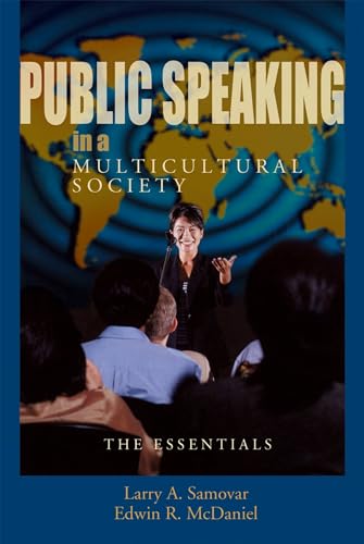 Imagen de archivo de Public Speaking in a Multicultural Society : The Essentials a la venta por Better World Books