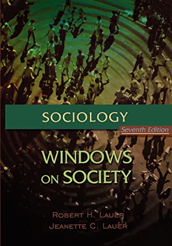 Imagen de archivo de Sociology: Windows on Society : An Anthology a la venta por Better World Books