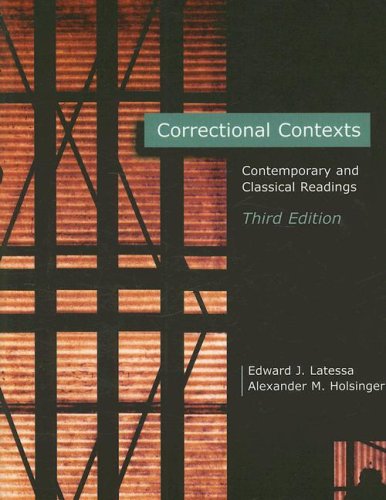 Stock image for Correctional Contexts: Contemporary and Classical Readings for sale by ThriftBooks-Atlanta