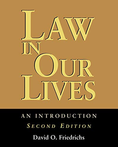 Stock image for Law in Our Lives: An Introduction for sale by Ergodebooks
