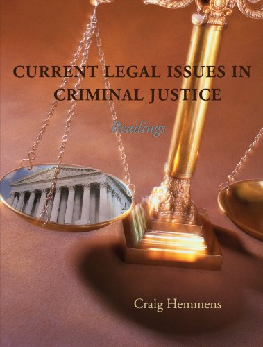 Imagen de archivo de Current Legal Issues in Criminal Justice: Readings a la venta por Housing Works Online Bookstore