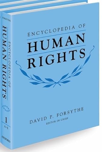 Stock image for Encyclopedia of human rights. 5 Volumes. 1: Afghanistan - Democray and right of participation; 2. Democracy Promotion - John Humphrey; 3. Index on censorship - Minority rights: overview; 4. Minority rights: European Framework Convention - Soviet Gulag; 5. Sri Lanka - Zimbabwe. Topical outline of articles. Directory of contributors. Index. for sale by Kloof Booksellers & Scientia Verlag